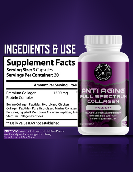 Anti-Aging Full Spectrum Collagen 90 Capsules