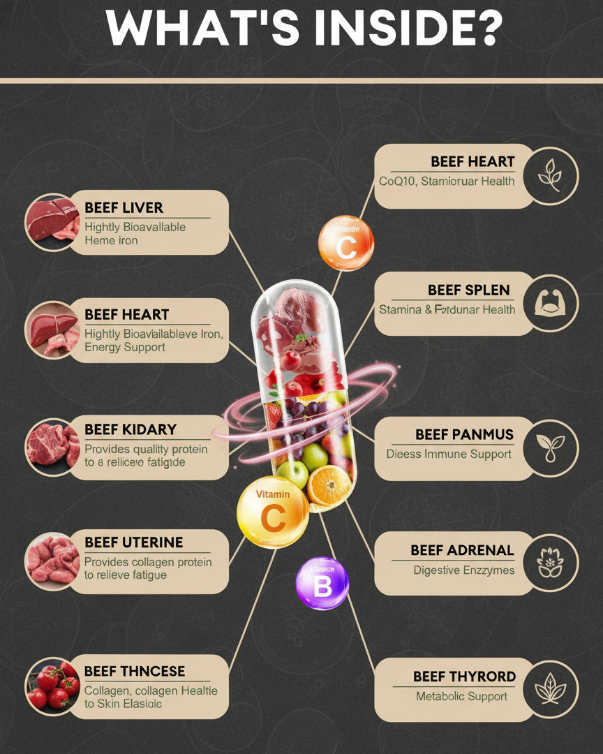 Grass-fed Beef Organ Complex