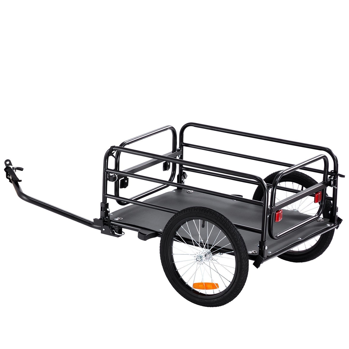 Bike Cargo Trailer/ 160 lbs Load Capacity/ Heavy-Duty Bicycle Wagon Cart