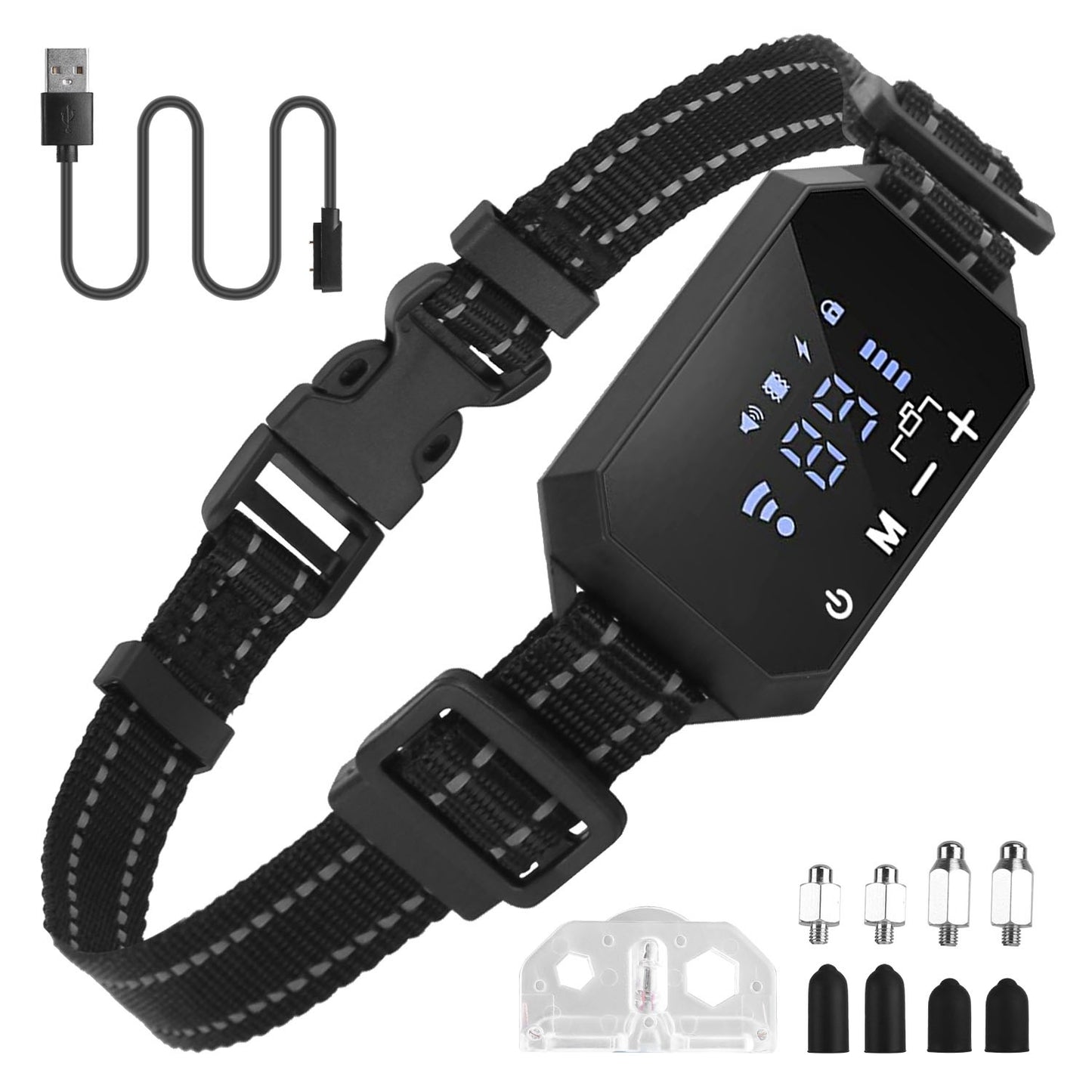 Wireless GPS Dog Fence Rechargeable Waterproof Electric Dog Collar