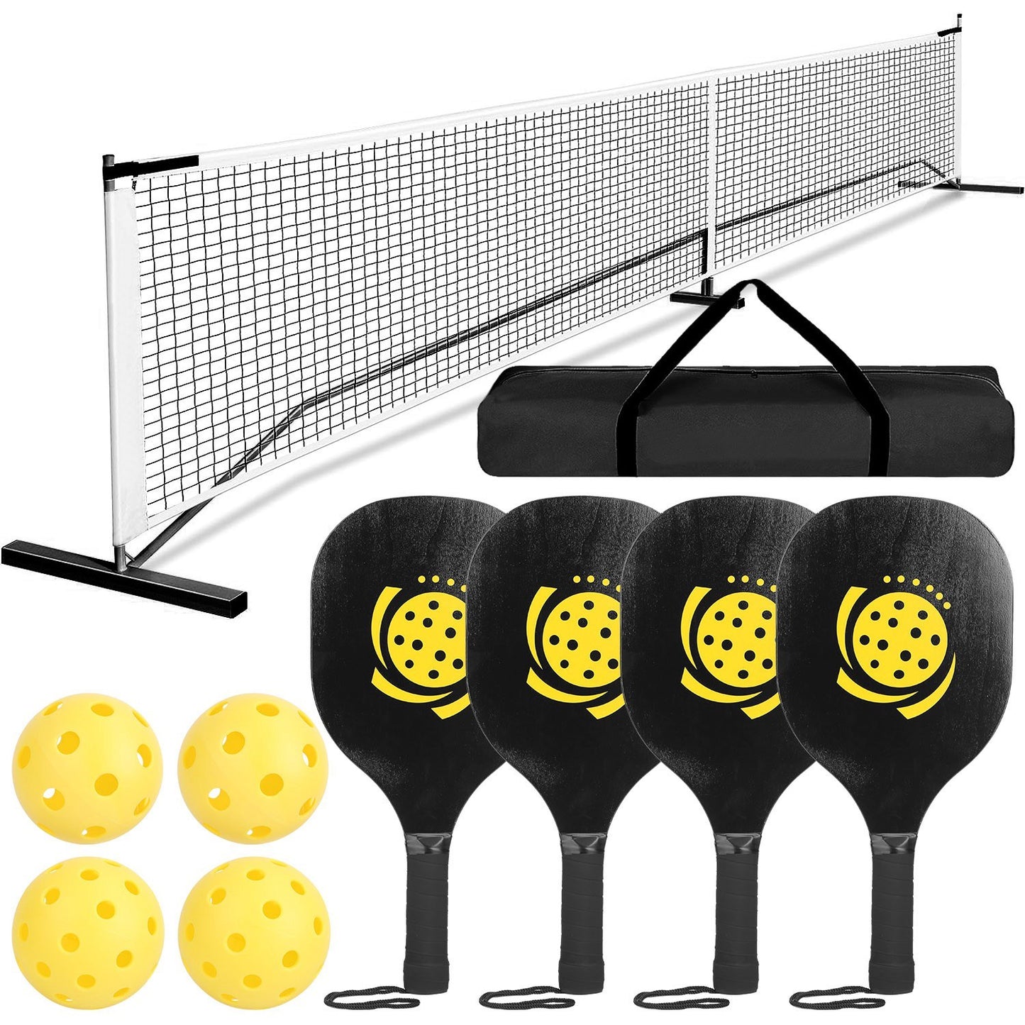 Portable Pickleball Net Set 22ft Regulation Size