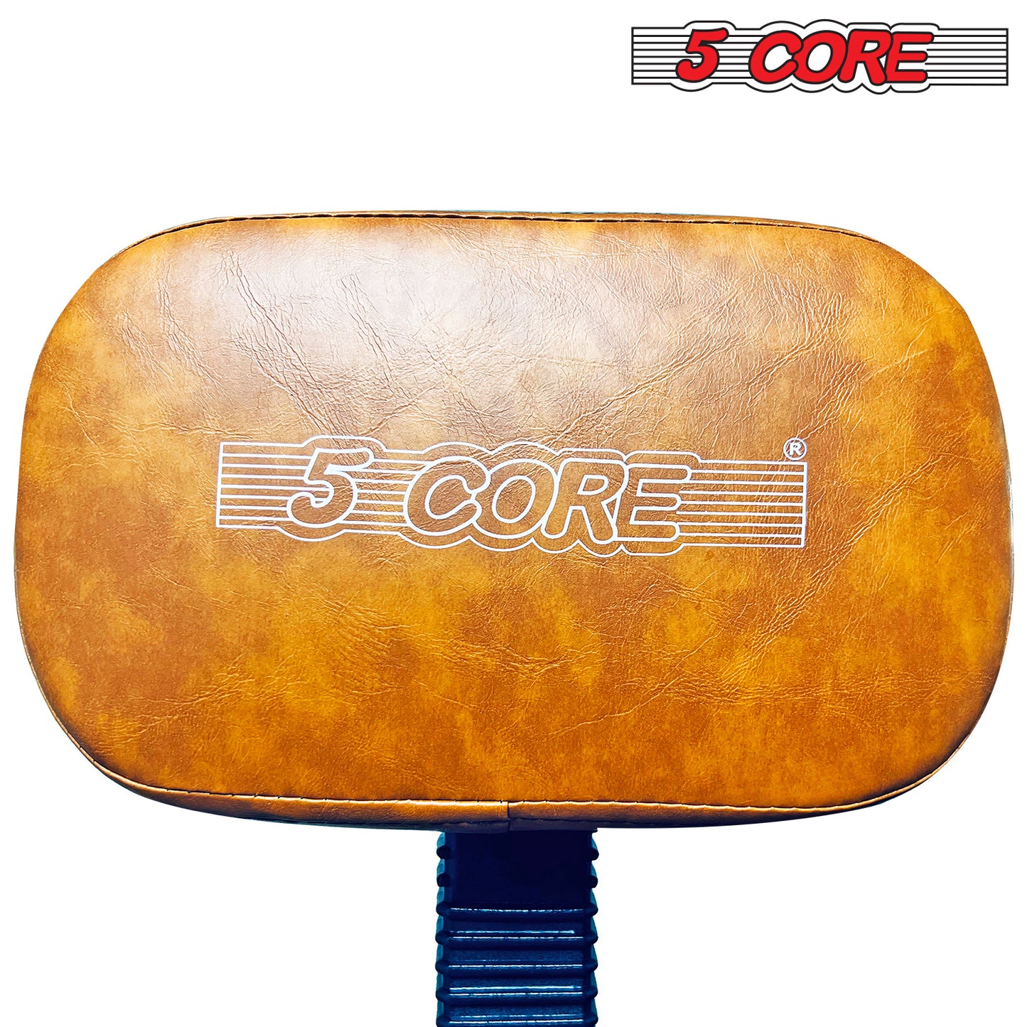 5 Core Drum Throne with Backrest Brown Thick Padded Saddle