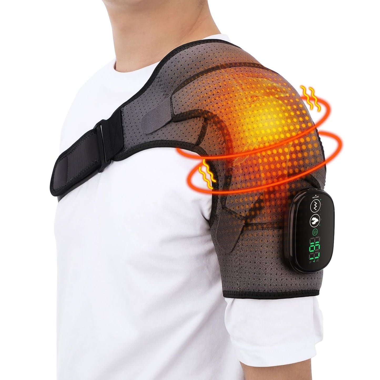 Heated Shoulder Wrap With Vibration