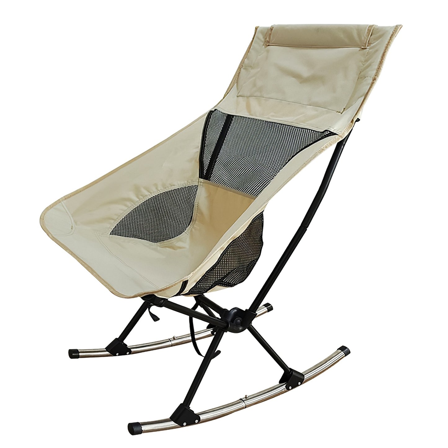 Portable Camping Rocking Chair 198LBS Weight Capacity