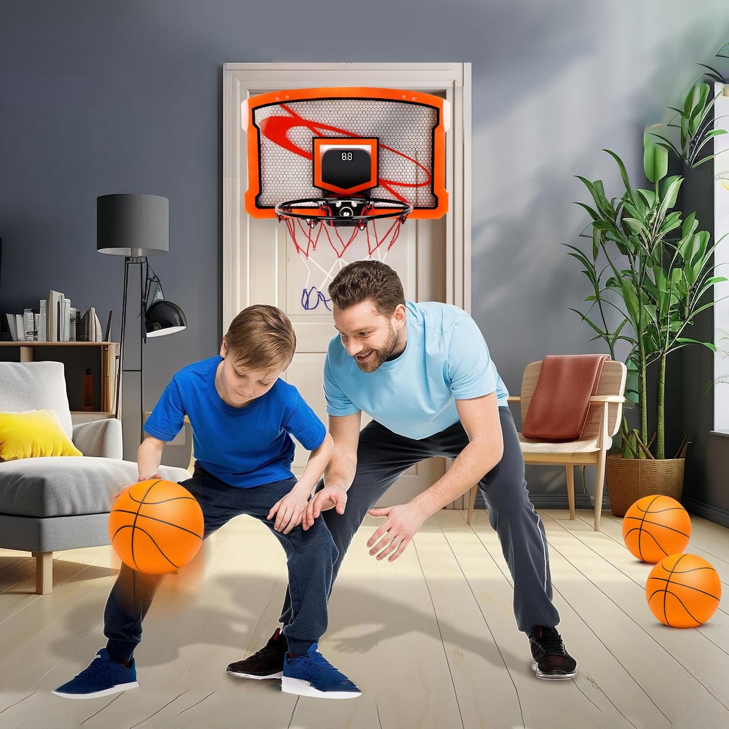 Indoor Mini Basketball Hoop Set