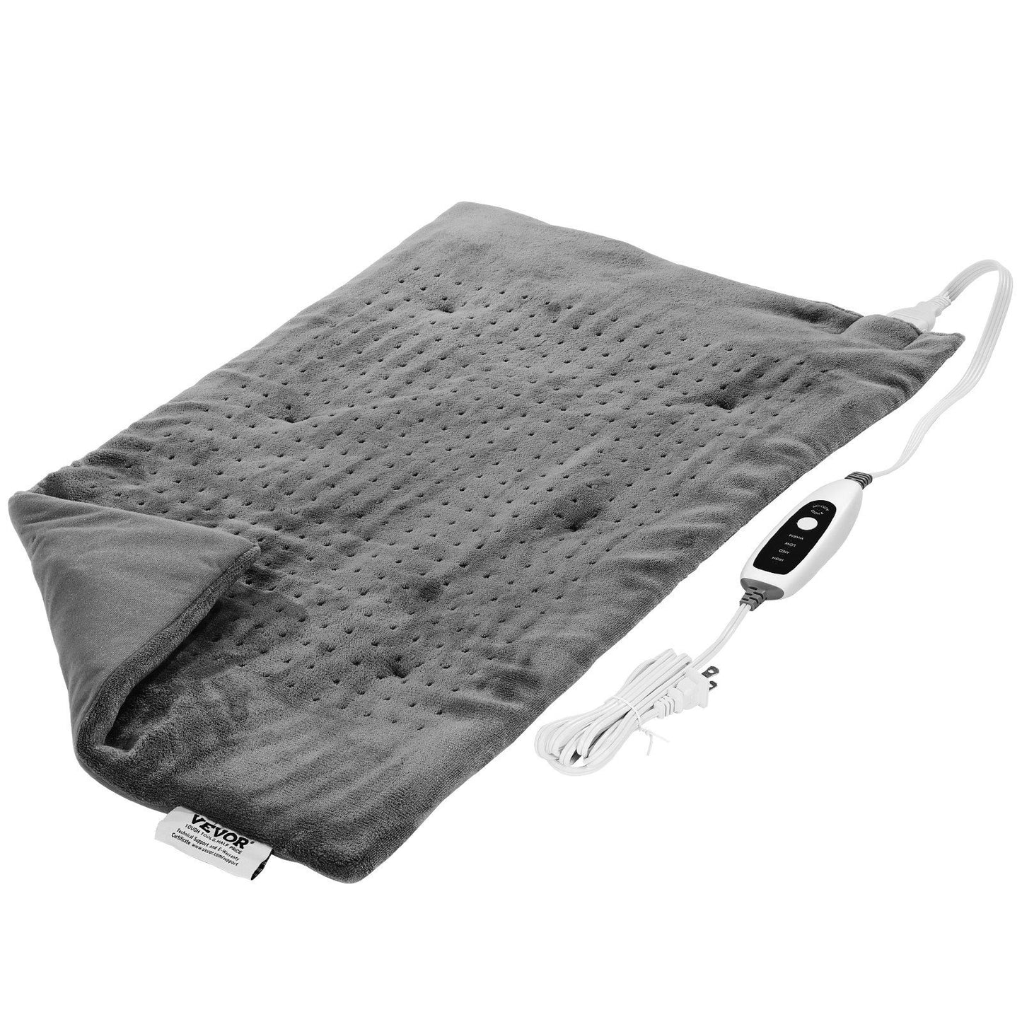 Weighted Heating Pad 17 x 33 in 6.8 lbs Electric Heat Pad for Pain Relief