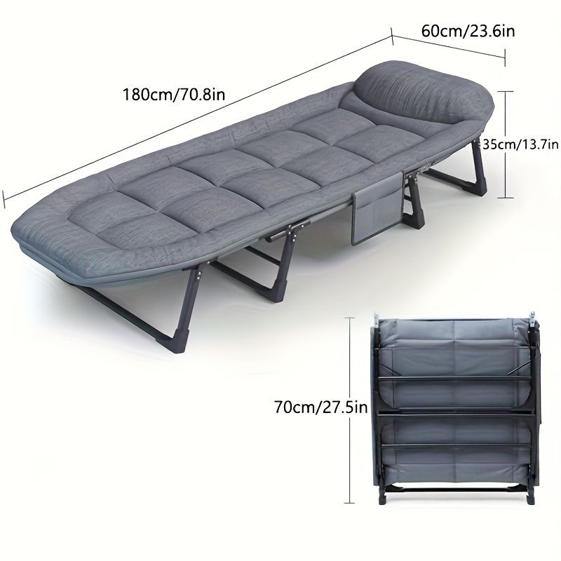 1-pack outdoor camping nap folding bed