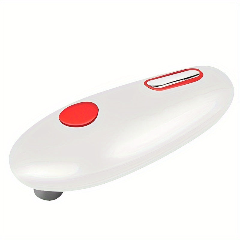 1pc Electric Can Opener; Automatic Safety Can Opener With One Contact; Restaurant Battery Operated Handheld Can Openers