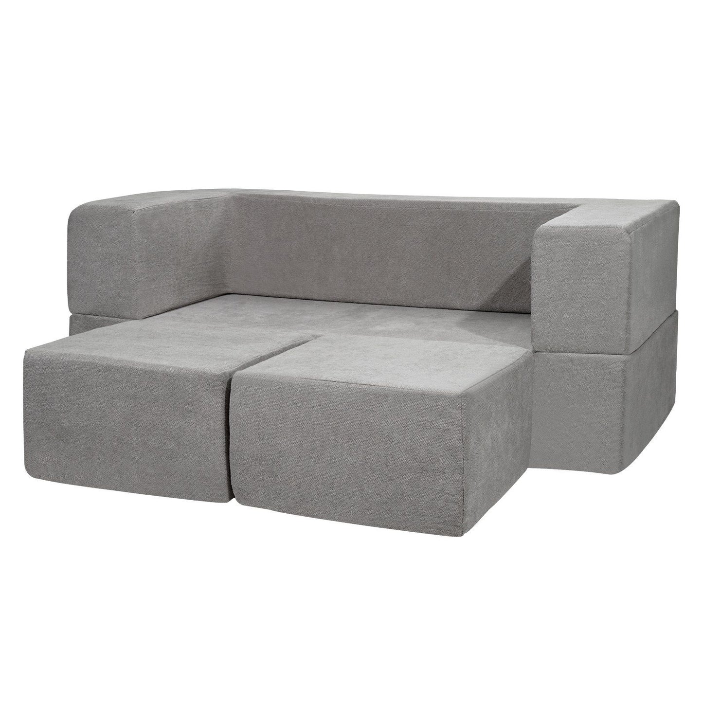 Kids Couch, 4Pcs Modular Kids Play Couch