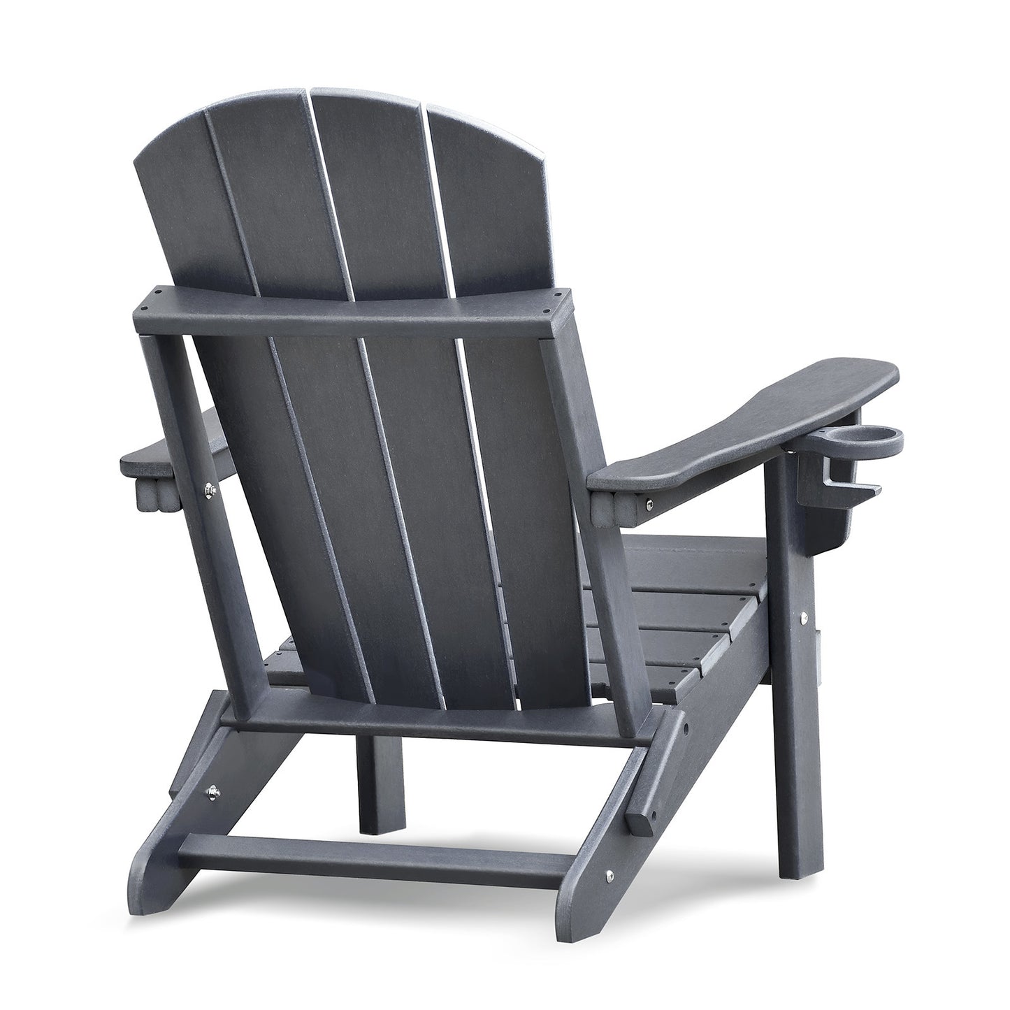 Folding Adirondack Chair Weather Resistant, Outdoor HDPE Lawn Chair