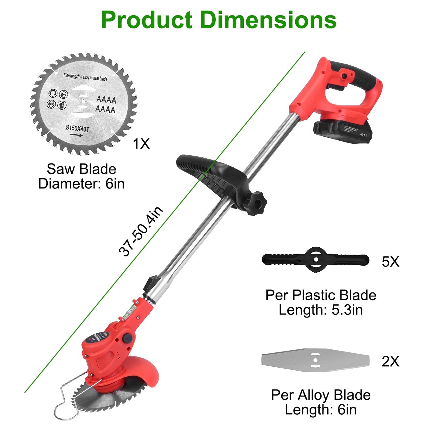 Electric Cordless Lawn Mower