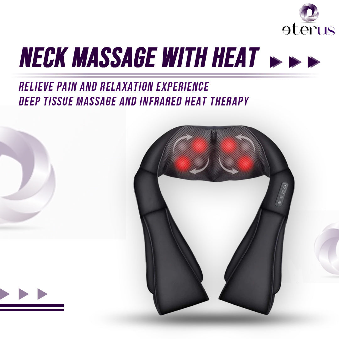 Neck and Shoulder Massager with Heat