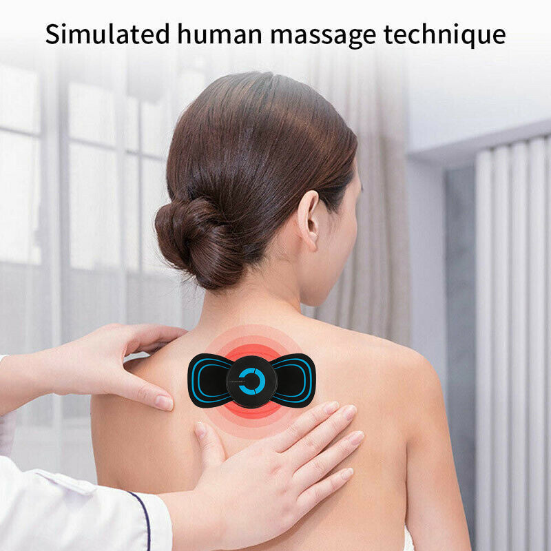 Portable Mini Electric Neck Back Body Massager Cervical Massage