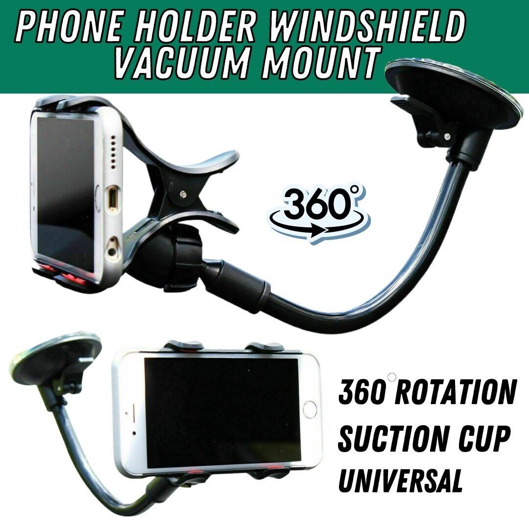 360 Car Rearview Mirror Rotation Adjustable Phone Holder Mount Multifunction