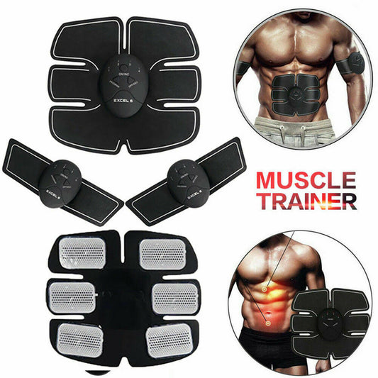 Electric Muscle Toner Machine ABS Toning Belt Simulation