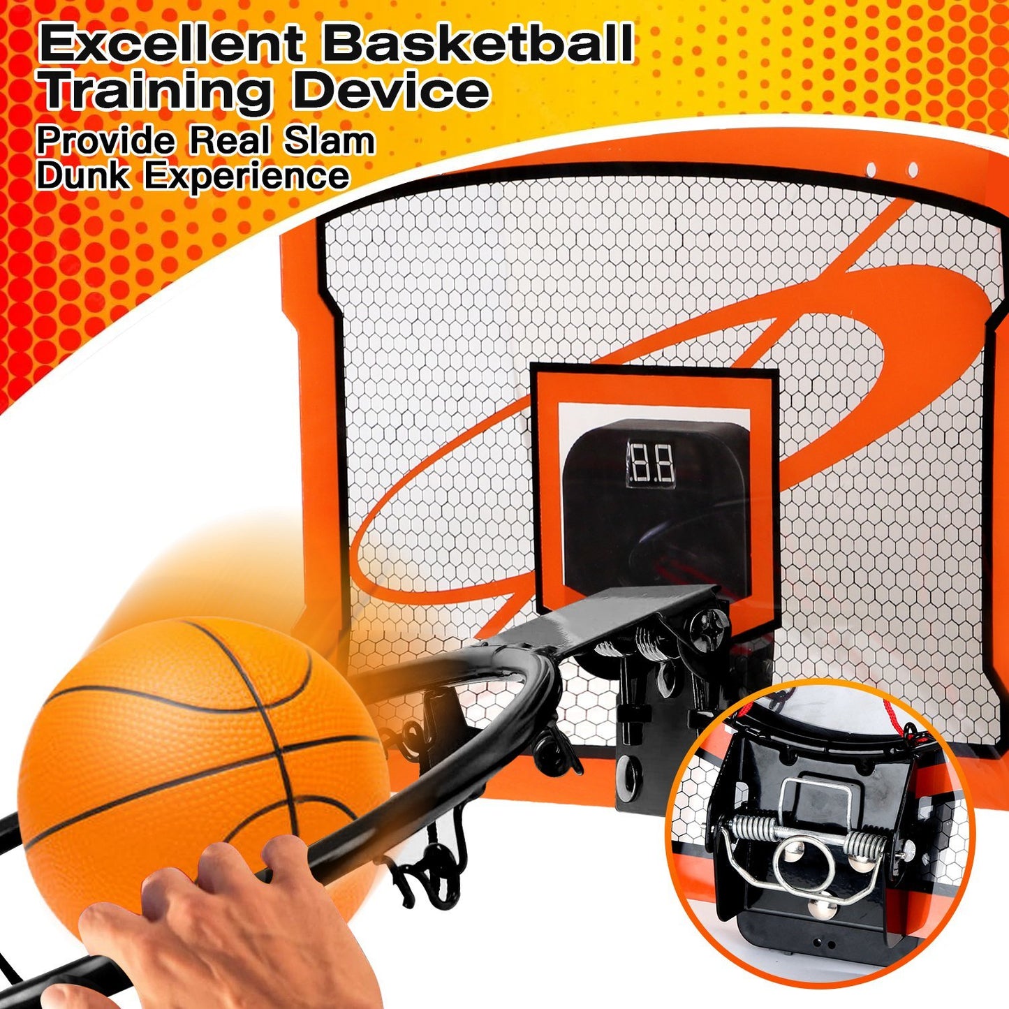 Indoor Mini Basketball Hoop Set