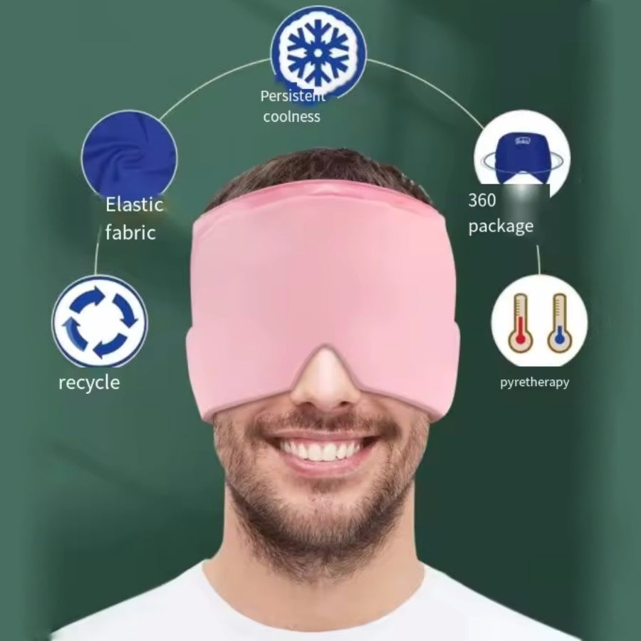 Gel Migraine Relief Cap 360° Hot Cold