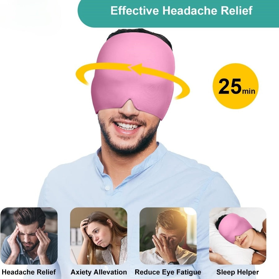 Gel Migraine Relief Cap 360° Hot Cold