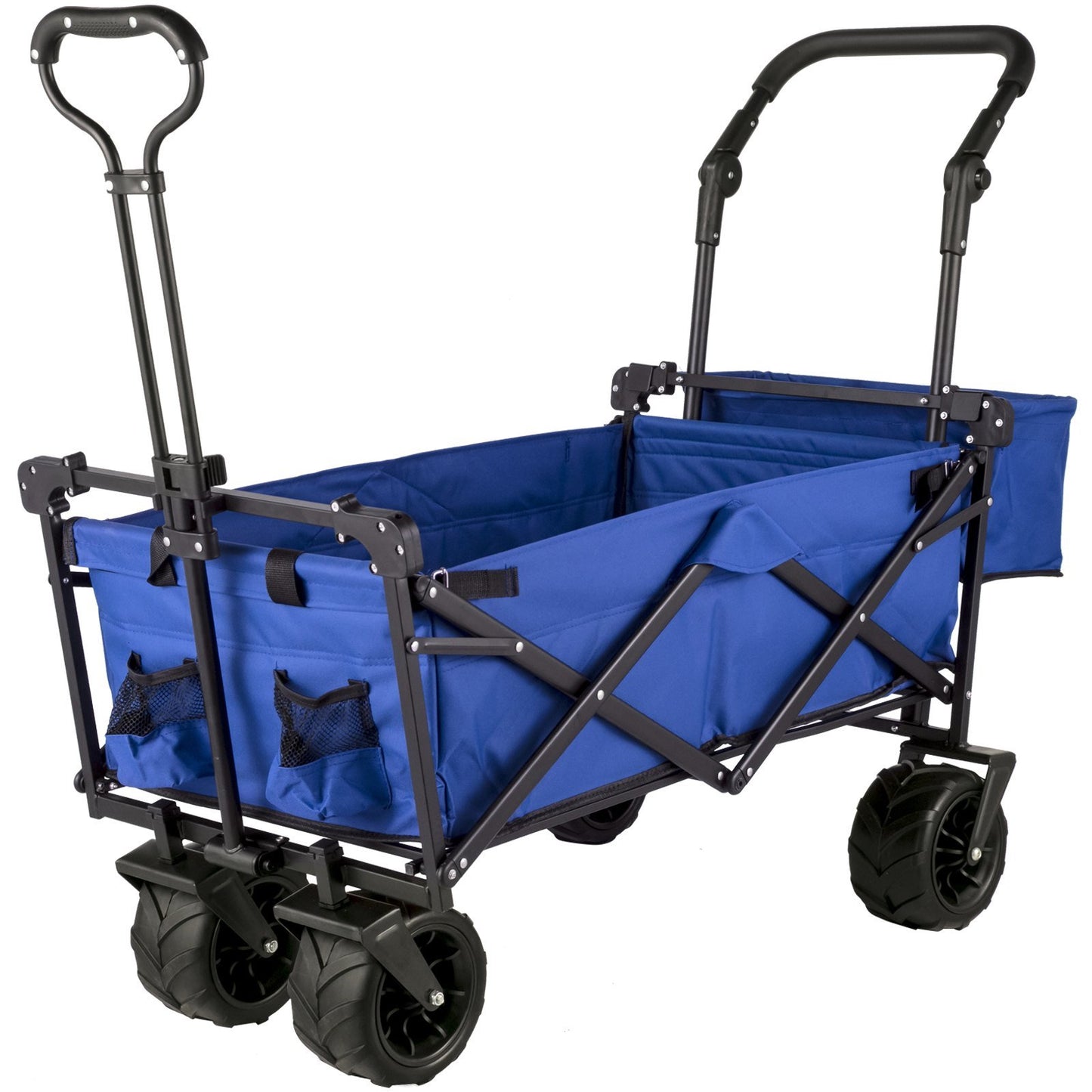 Extra Large Collapsible Garden Cart with Removable Canopy