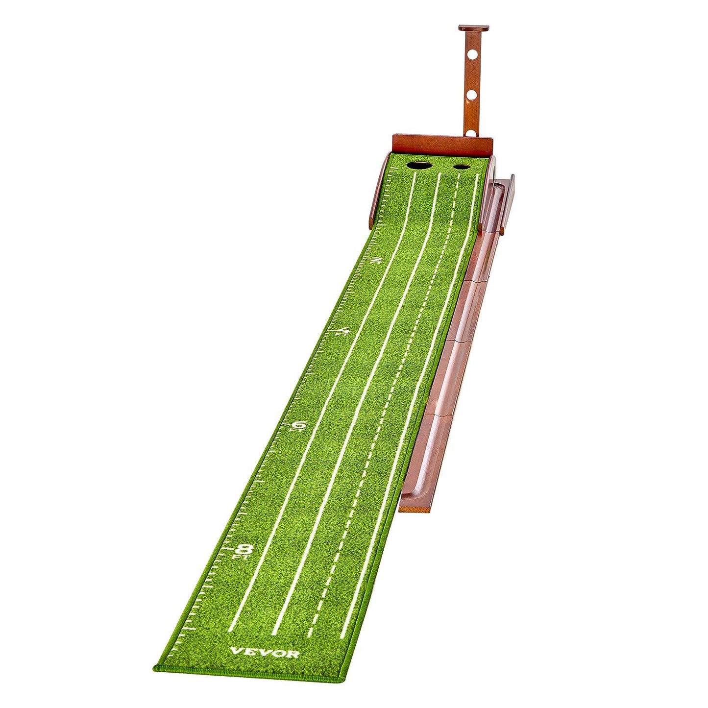 2 Hole Golf Putting Mat Indoor Golf Putting Green Golf Training Aid