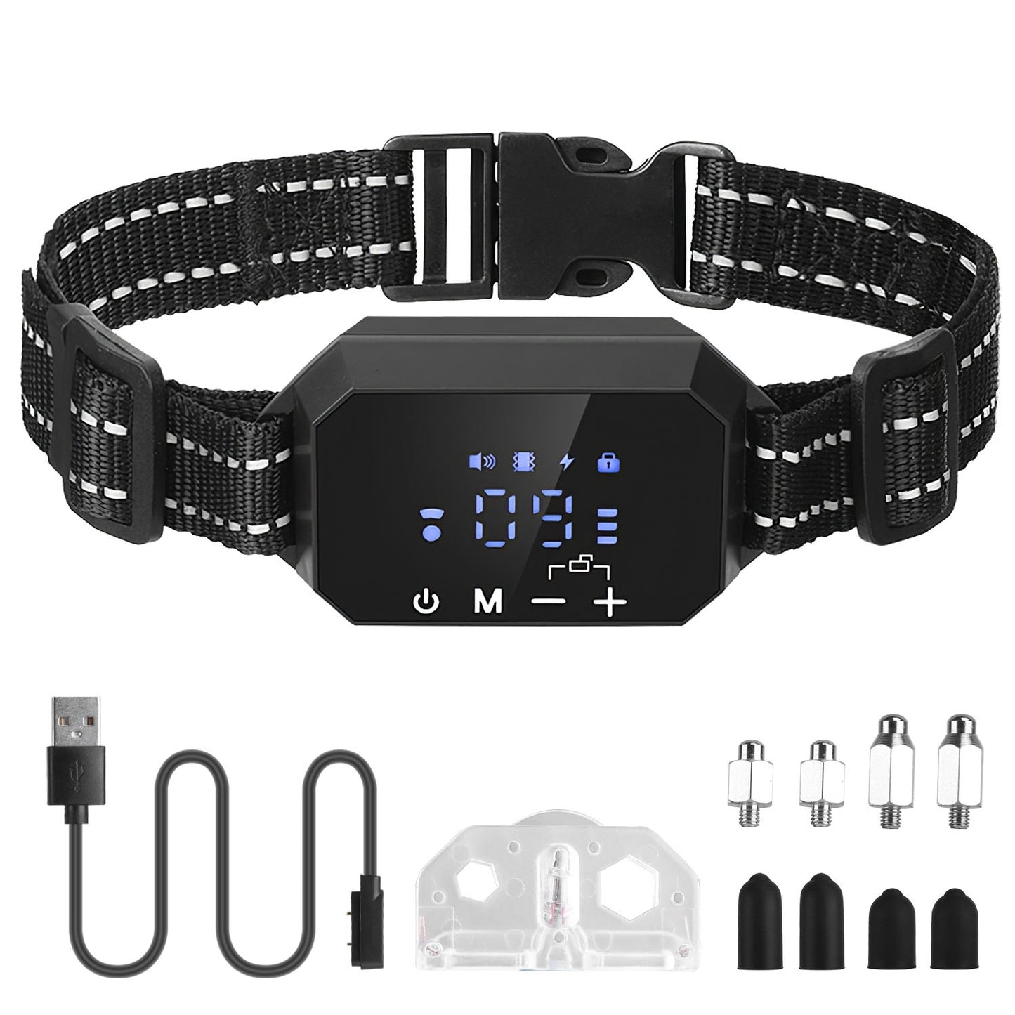 Wireless GPS Dog Fence Rechargeable Waterproof Electric Dog Collar