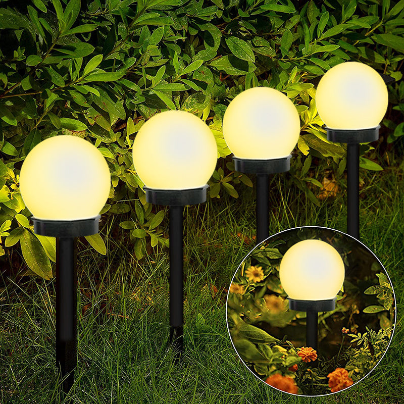 2/4/8pcs Led Solar Garden Light Solar Lamp Outdoor Waterproof Lawn Light Pathway Landscape Lamp For Home Yard Driveway Lawn Park