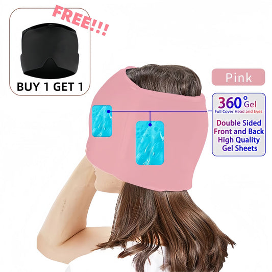 Gel Migraine Relief Cap 360° Hot Cold