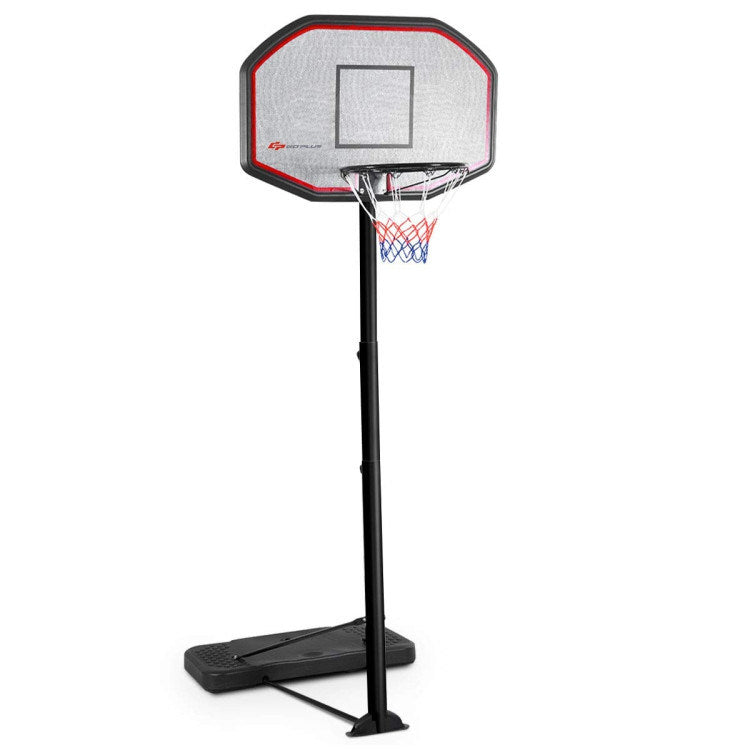 43 Inch Indoor/Outdoor Height Adjustable Basketball Hoop