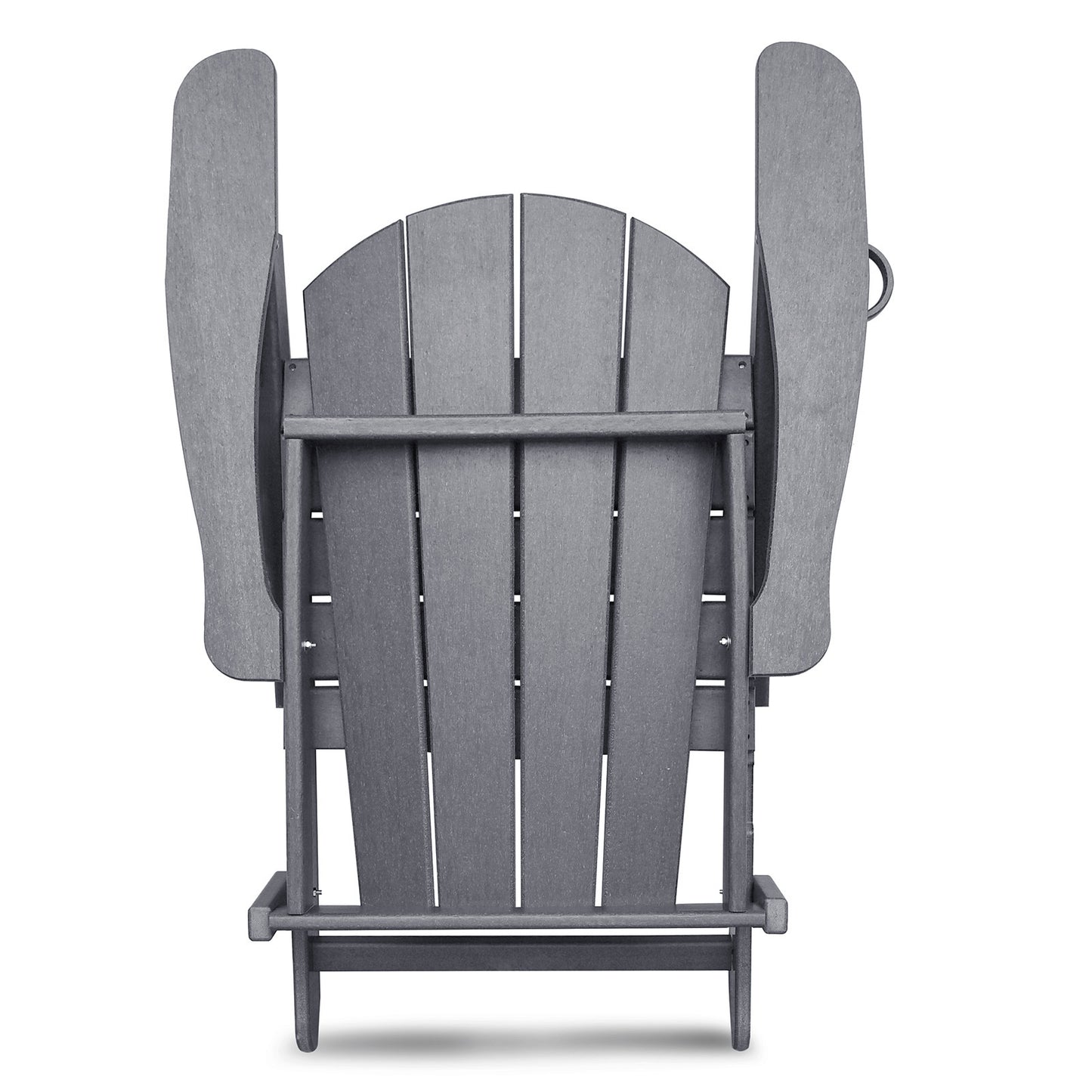 Folding Adirondack Chair Weather Resistant, Outdoor HDPE Lawn Chair