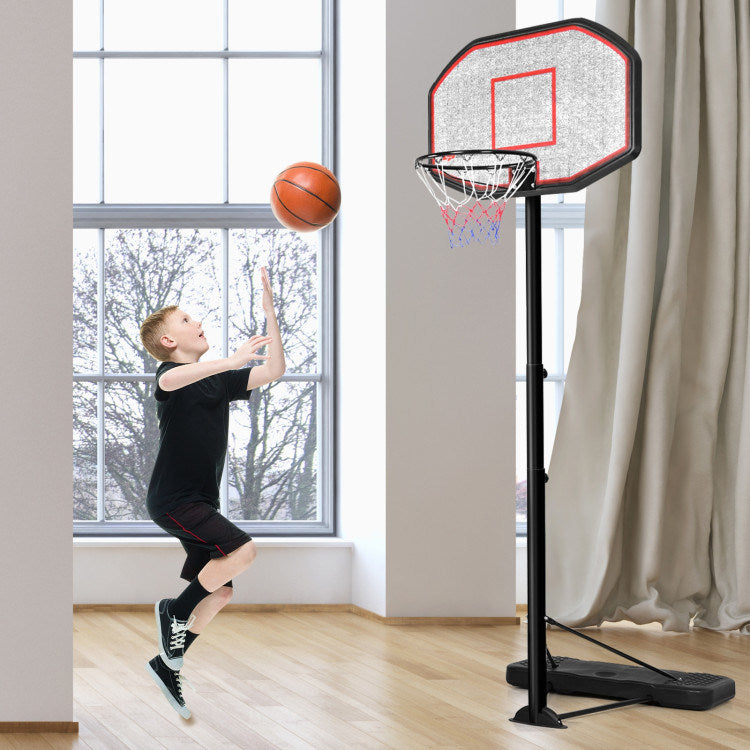 43 Inch Indoor/Outdoor Height Adjustable Basketball Hoop