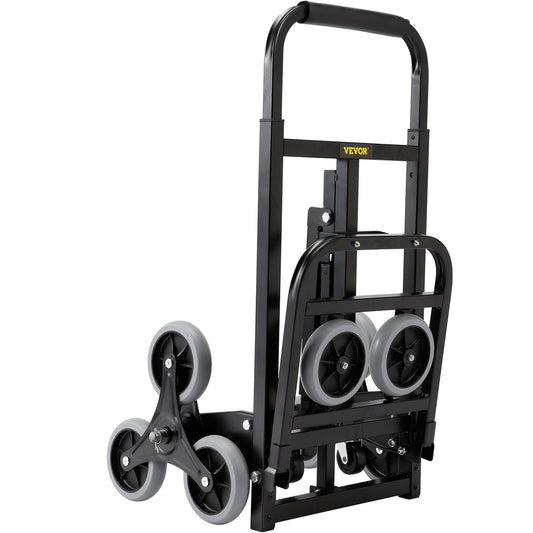 Stair Climbing Hand Truck, Heavy-Duty Hand Cart Dolly 375 lbs Load Capacity