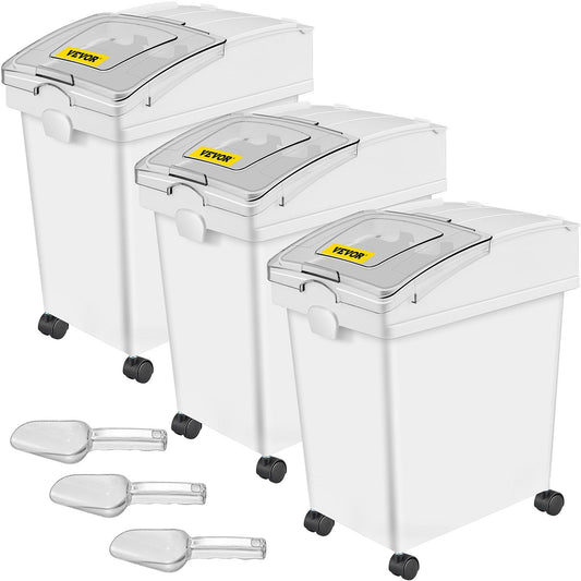 Ingredient Bin, 6.6 Gallons Capacity Ingredient Storage Bin