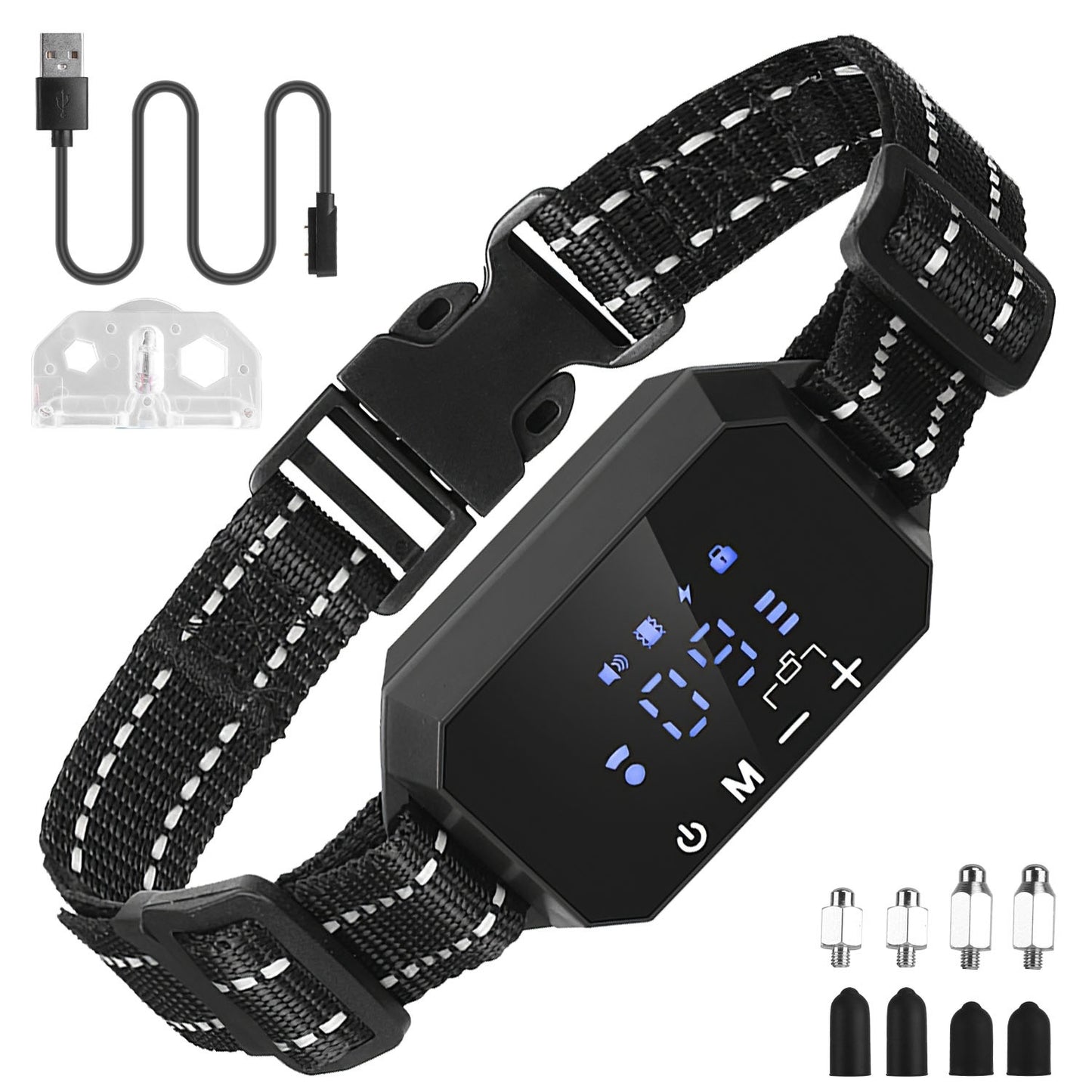 Wireless GPS Dog Fence Rechargeable Waterproof Electric Dog Collar