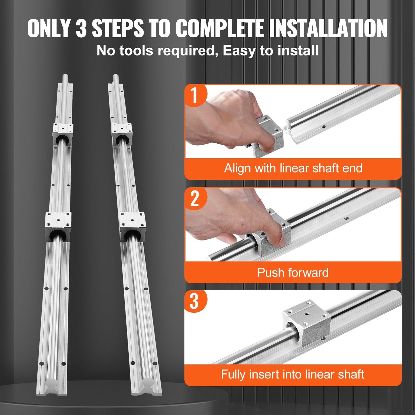 Linear Guide Rail Set