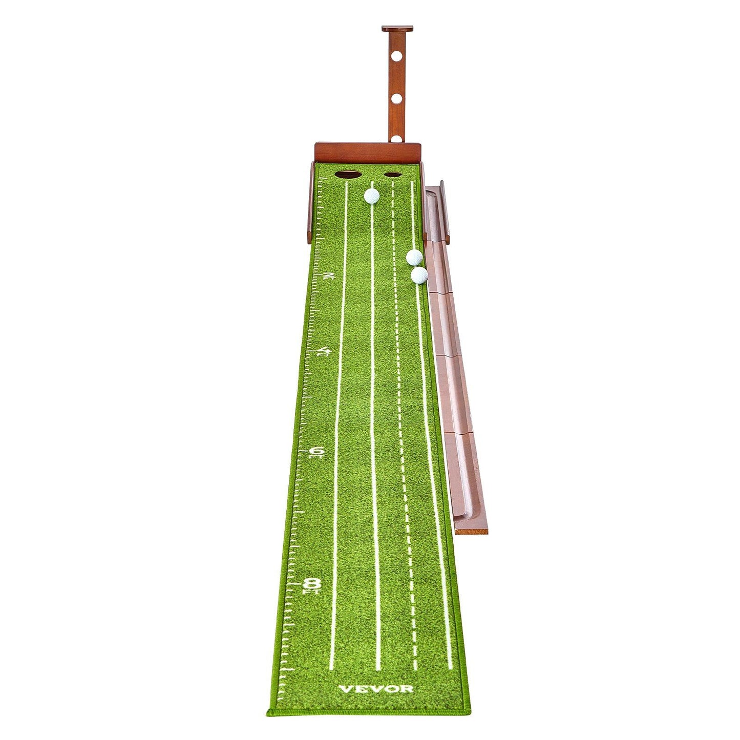 2 Hole Golf Putting Mat Indoor Golf Putting Green Golf Training Aid