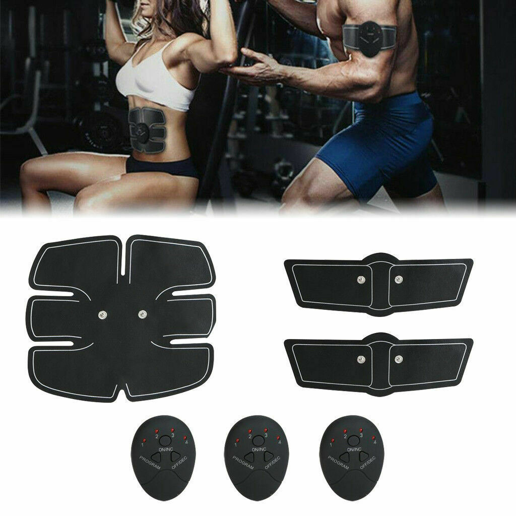 Electric Muscle Toner Machine ABS Toning Belt Simulation