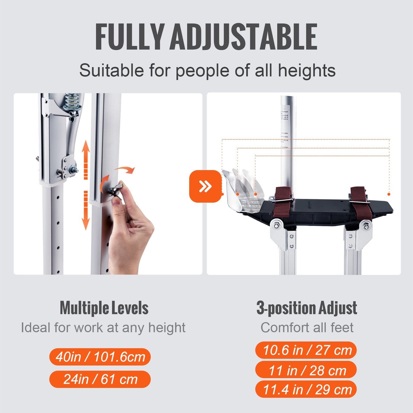 Drywall Stilts/ Aluminum Tool Stilts