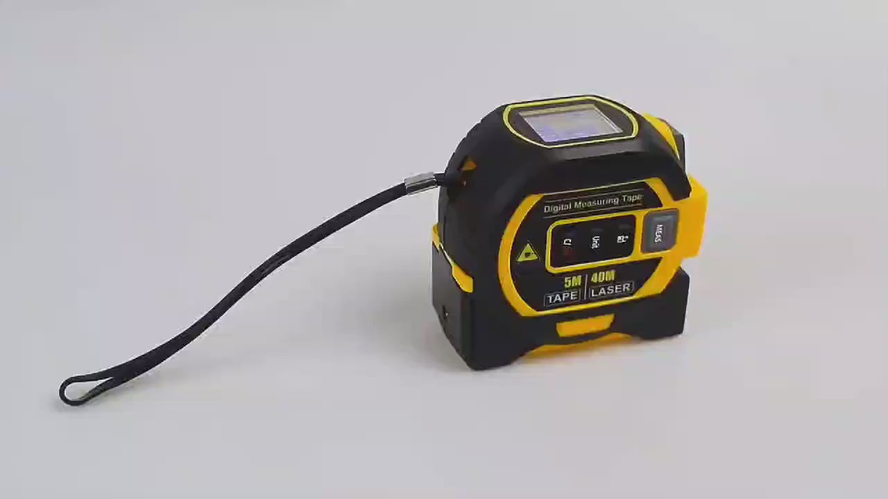 High Precision Laser Tape Measure 3in1 Rangefinder