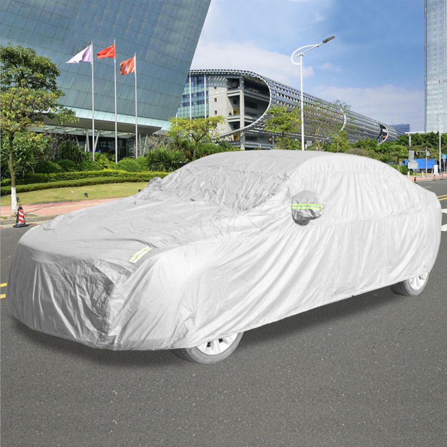 Full Coverage Car Cover Waterproof UV Protection Automotive Cover