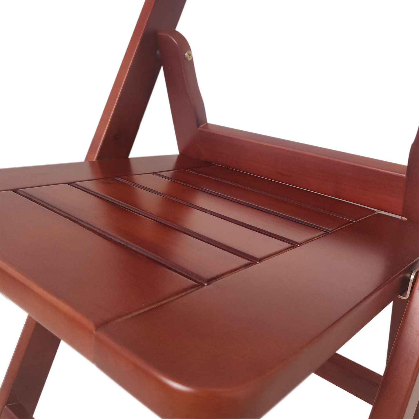 Comfort Leisure Wood Folding Chair(Set of 2),Walnut, 18.1\"x24.8\"x29.5\"