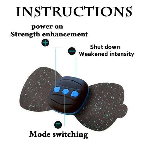 USB Rechargeable Body Massager Massage Patch- Hard Rock Health